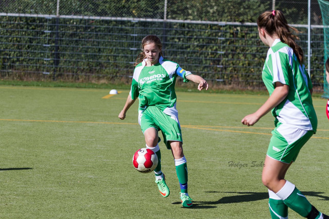 Bild 225 - C-Juniorinnen Kaltenkirchener TS - TuS Tensfeld : Ergebnis: 7:0